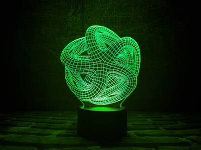 Змінна картинка для нічника-світильника 3D "Зірка" 3DTOYSLAMP 000261630