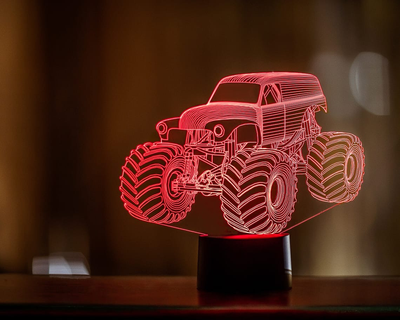 Змінна картинка для нічника-світильника 3D "Автомобіль 38" 3DTOYSLAMP 000261913