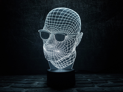 Змінна картинка для нічника-світильника 3D "Невидимка" 3DTOYSLAMP 000261810