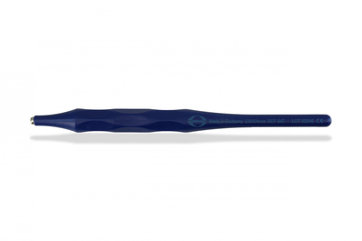 Ручка для зеркала HAHNENKRATT из ERGOform 134°C из стеклопластика, синий океан.
