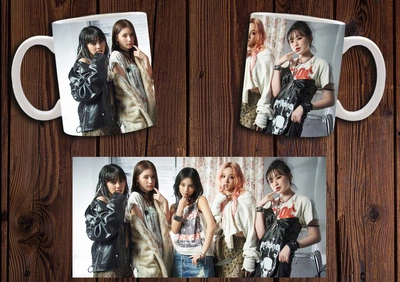 Кружка CupKit "(G)I-dle / Джи Айдл" №1 330мл белая
