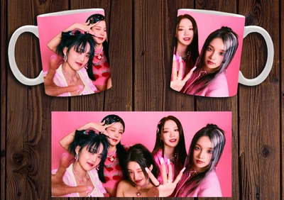 Кружка CupKit "(G)I-dle / Джи Айдл" №5 330мл белая
