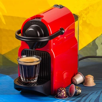Nespresso Inissia XN100510 Red автоматична капсульна кавоварка