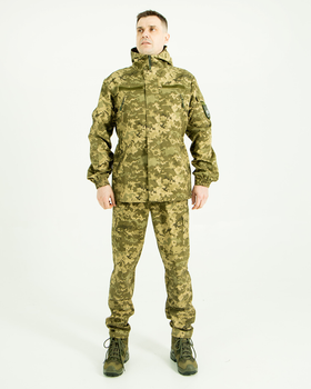 Костюм Горка НП камуфляжный Пиксель, куртка с капюшоном, ткань грета, 58