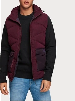 Стеганый утеплённый жилет Scotch&Soda 153459 Body Warmers L Marsala
