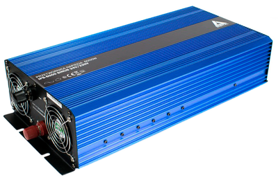 Автомо6більний інвертор AZO Digital SINUS IPS-6000S 6000W з модифікованою синусоїдою 24-230V DC-AC (5903332566273)