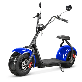 Электроскутер Citycoco 1500W 60V12Ah синий