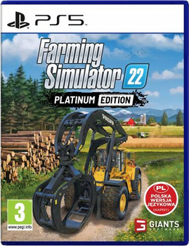 Гра PS5 farming simulator 22 platinum edition (Blu-ray диск) (4064635500300)