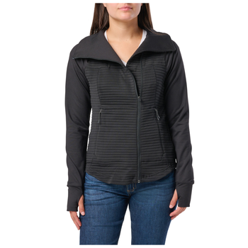 Куртка 5.11 Tactical Women's Crystal Hybrid Full Zip Jacket Black M (62129-019)