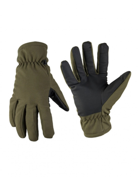 Армейские Зимние Тактические Перчатки военные Mil-Tec Softshell Thinsulate Оливковые XL