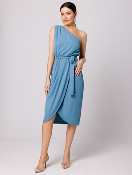 Сукня жіноча Makover K160 XXL Блакитна (5905563700167)