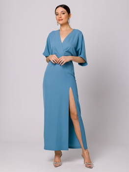 Сукня жіноча Makover K163 XXL Блакитна (5905563700815)
