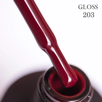 Гель-лак Gloss Company 203 бордовый 11 мл