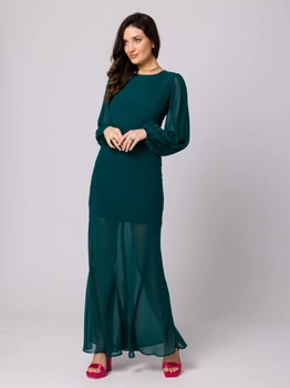 Сукня жіноча Makover K166 S Темно-зелена (5905563701201)
