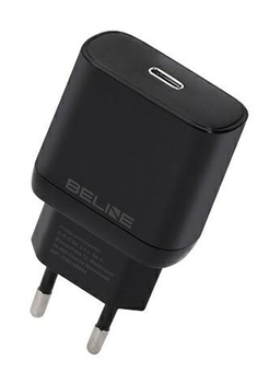 Мережевий зарядний пристрій Beline 30 W 1 x USB Type-C PD 3.0 GaN Black (5905359813408)