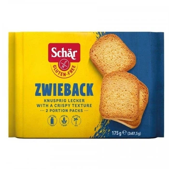 Сухари легкие без глютена Dr.Schär Zwieback 175г