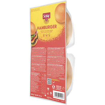 Булочки без глютена для гамбургеров Dr.Schär Hamburger 300 г