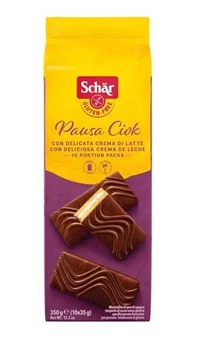 Тістечка бісквітні без глютену "Pausa Ciok" Dr. Schar 350 г
