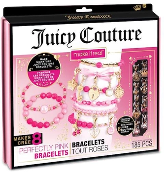Набір для виготовлення браслетів Make It Real Juicy Couture Perfrctly Pink (695929044138)