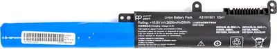 Аккумулятор PowerPlant для ноутбуков ASUS VivoBook X541SA (A31N1601) 10.8V 2600 mAh (NB431182)