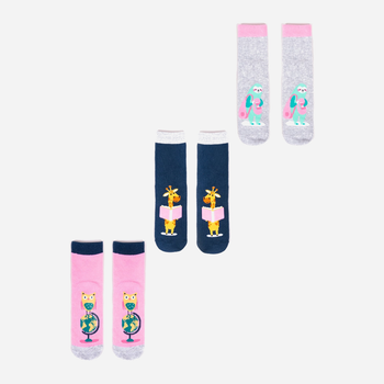 Набір шкарпеток дитячий YOCLUB 3Pack Socks SKA-0038G-AA00 23-26 3 пари Multicolour (5904921605960)