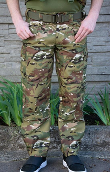 Тактические штаны летние Кіраса рип-стоп мультикам 50 размер 841-2