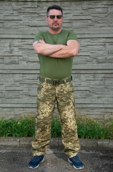 Тактичні штани Кіраса літні ріп-стоп піксель 56 розмір 840-5