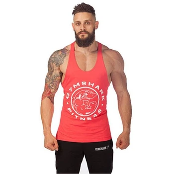 Майка чоловіча Gymshark Fitness 4131 L Червоний