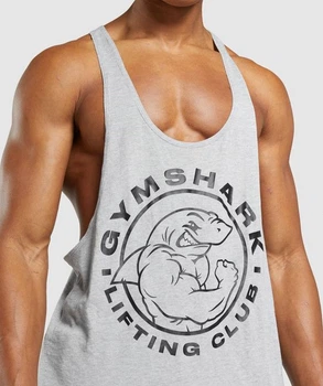 Майка спортивная Gymshark Fitness 4132 L Серый