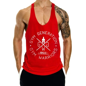 Червона майка Gym Warriors 4063 XL Червоний