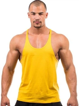 Борцовки майки мужские Original Yellow 4021 L Желтый