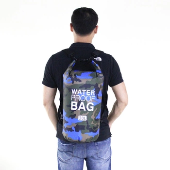 Походный мешок камуфляжный Water Proof 20L SH018 20L Синий