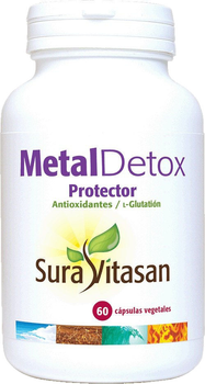 Комплекс мінералів Sura Vitasan Metal Detox Protector 60 капсул (628747120890)