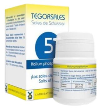 Комплекс мінералів Tegorsales 5 Fosfato De Potasio 350 таблеток (8429007002671)