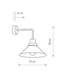Бра, настенный светильник Nowodvorski 9151 Craft E27 1x60W IP20 Bl