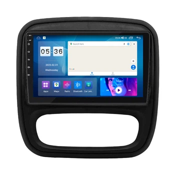 Штатная магнитола Lesko для Renault Trafic III 2014-2021 IPS 9" 2/32Gb CarPlay 4G Wi-Fi GPS Prime