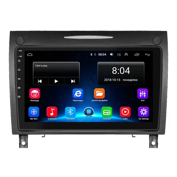 Магнитола Lesko для Mercedes-Benz SLK-Класс II (R171) Рестайлинг 2008-2011 экран 9" 2/32Gb Wi-Fi GPS Base