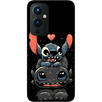 Силіконовий чохол бампер SMTT для OnePlus 9 з картинкою Беззубик та Стич