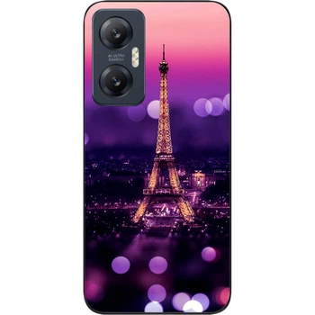 Силиконовый чехол SMTT для Infinix Hot 20 5G с картинкой Париж ночью