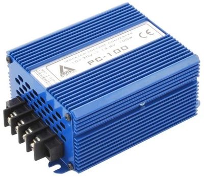 Przetwornica samochodowa AZO Digital PC-100-12V 100W Izolacja galwaniczna 10-30/13.8V DC-DC (5905279203556)