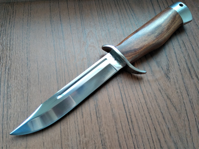 Нож Финка Охотничий с удлиненным лезвием и гардой GW 1882