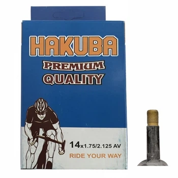 Велосипедная камера Hakuba 14" x1.75/2.125 AV32 для велосипеда