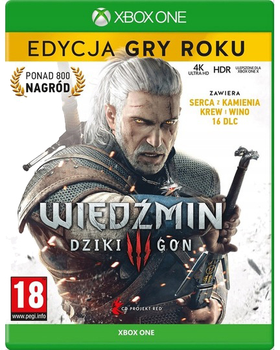 Gra Xbox One The Witcher 3 Wild Hunt (płyta Blu-ray) (5902367640491)