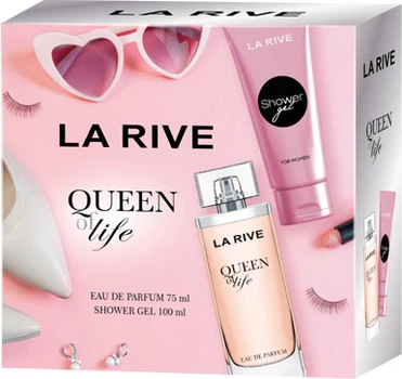 Подарочный набор La Rive Queen Of Life Туалетная вода 75 мл + Гель для душа 100 мл (5903719641661)