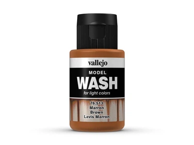 Змивка Коричнева (Brown) - Model wash 35 мл. Vallejo (76513)