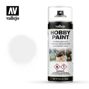 Краска/грунт Hobby paint: Белая 400 мл. Vallejo (28010)