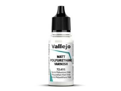 Лак матовый полиуретановый 18 мл. Vallejo (72651)