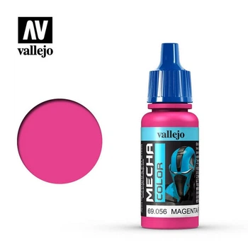 Фарба Пурпурова флуоресцентна (Magenta Fluorescent) Mecha color 17 мл. Vallejo (69056)