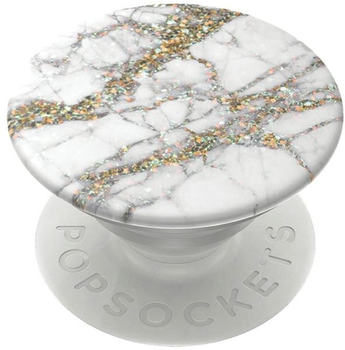 Тримач і підставка для телефона PopSockets Gold Sparkle Marble (842978154909)