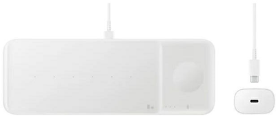 Бездротова зарядка Samsung EP-P6300TW 9W біла (8806090706219)